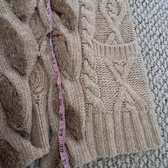 Leifsdottir Anthropologie Vest Women's Small S Wool Alpaca Fall Winter Warm Knit - Picture 6 of 10